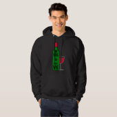 Waarom Wijnfles Hoodie (Voorkant volledig)