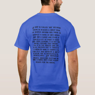 Waarom wordt een schip 'Zij' genoemd? T-Shirt