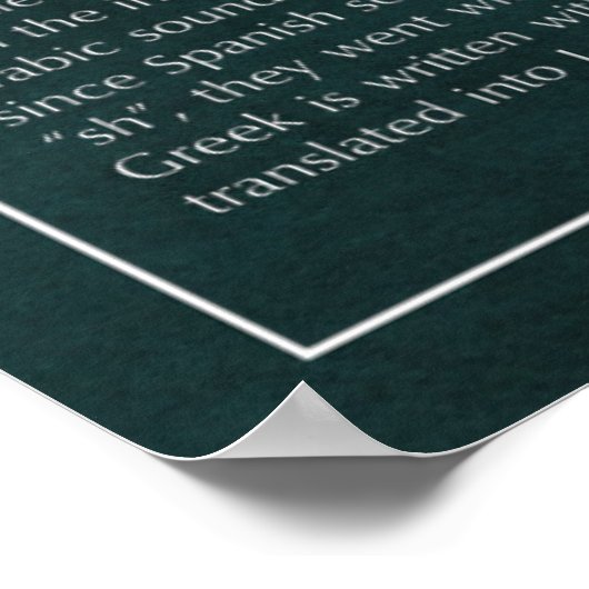 Waarom X? Poster (Hoek)