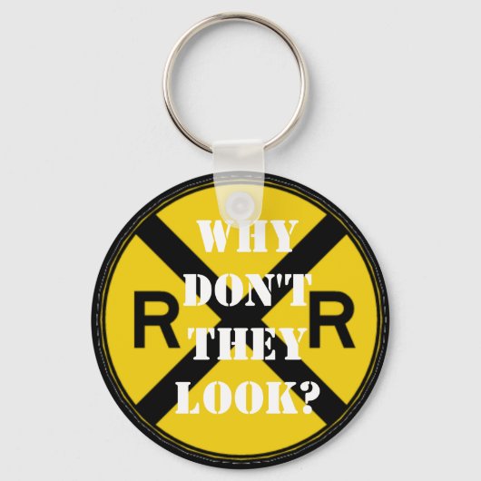 Waarom zien ze er niet uit? sleutelhanger (Voorkant)