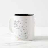 Waarom zijn jullie zelf geen koffie-Mok? Tweekleurige Koffiemok (Voorkant links)