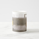 Waarom zijn ze nog niet thuis? -Mok Porselein Kop (Voorkant)