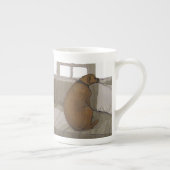 Waarom zijn ze nog niet thuis? -Mok Porselein Kop (Rechts)