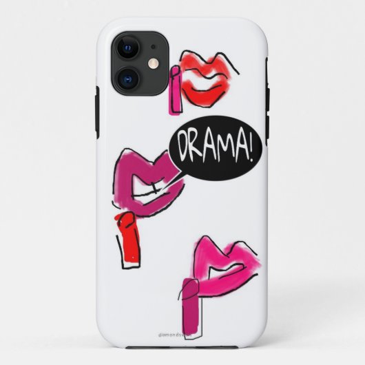 waarom zo dramatisch Case-Mate iPhone case (Achterkant)