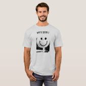 WAAROM ZO ERNSTIG? T-SHIRT (Voorkant volledig)