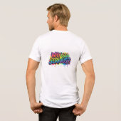 Waarom Zo Ernstig Tri-Blend Shirt (Achterkant volledig)