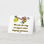 Waarom zo somber? kaart (Achterkant)