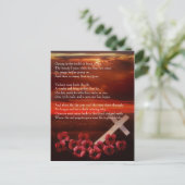 Waarom Zonsondergangen rood zijn Briefkaart (Staand voorkant)