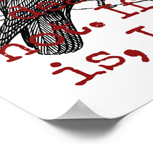 Waarom zou ik de dood moeten vrezen? poster (Hoek)