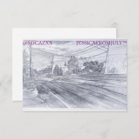 Waarom zou ons dat iets kunnen schelen? RSVP kaartje (Voorkant / Achterkant)