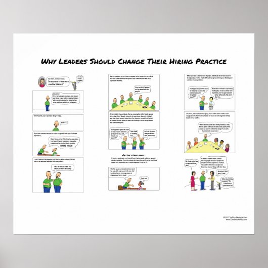 Waarom zouden de leiders hun bedradingspraktijk mo poster (Voorkant)