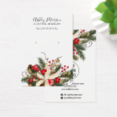 Waarscherm met waterverf- en sierjuwelen voor de m visitekaartje (Bureau)