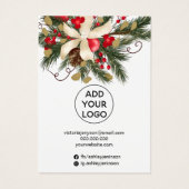 Waarscherm met waterverf- en sierjuwelen voor de m visitekaartje (Achterkant)