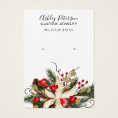 Waarscherm met waterverf- en sierjuwelen voor de m visitekaartje (Voorkant)