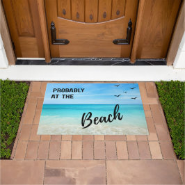 Waarschijnlijk aan het Strand Tropische Kustdeurma Deurmat