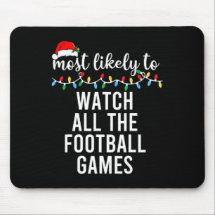 Waarschijnlijk alle voetbalwedstrijden kijkt Famil Muismat