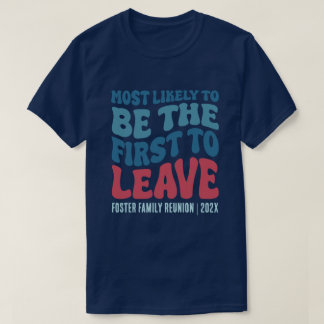 Waarschijnlijk als eerste de gewoonte verlaten t-shirt