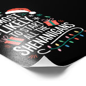 Waarschijnlijk beginnen alle Shenanigans familie Foto Afdruk (Hoek)