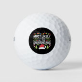 Waarschijnlijk beginnen alle Shenanigans grappig Golfballen (Voorkant)