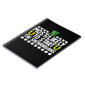 Waarschijnlijk beginnen de Shenanigans St Patricks Notitieboek (Linkerzijde)