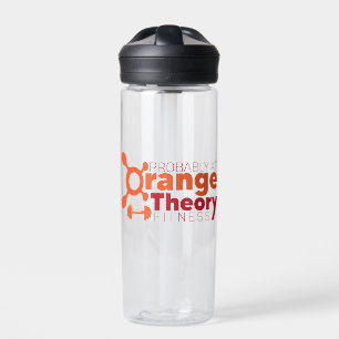 Waarschijnlijk bij Oranje theorie Waterfles