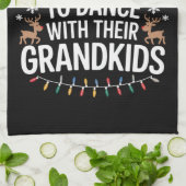 Waarschijnlijk dansen ze met hun kleinkinderen theedoek (Gevouwen)