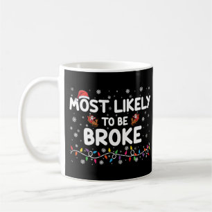 Waarschijnlijk de armste kerst familie matching koffiemok