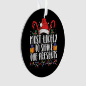 Waarschijnlijk de Cadeaus Squad familie schudden Ornament (voorkant)