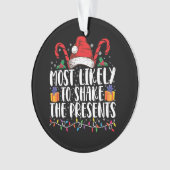 Waarschijnlijk de Cadeaus Squad familie schudden Ornament (voorkant)