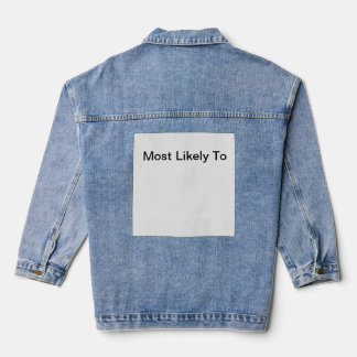 Waarschijnlijk Denim Jacket