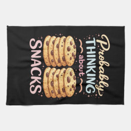 Waarschijnlijk Denkend Aan Snacks Grappig  Schatti Theedoek