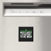 Waarschijnlijk doen ze alsof ze Irish St Patricks  Magneet (Insitu (Vaatwasser))