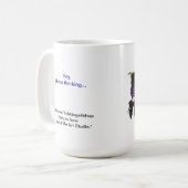 Waarschijnlijk drie beste vrienden! koffiemok (Voorkant links)