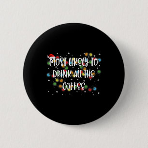 Waarschijnlijk Drink de koffiematchin Ronde Button 5,7 Cm
