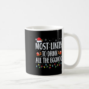 Waarschijnlijk Drink hij alle eierpunch kerst-eier Koffiemok