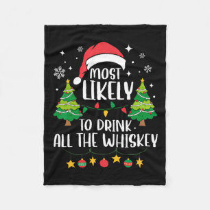 Waarschijnlijk Drink hij alle whisky bijpassende c Fleece Deken