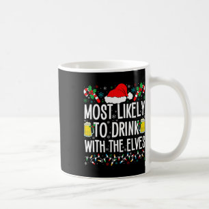 Waarschijnlijk Drink hij met de Elves Elf Funny Dr Koffiemok