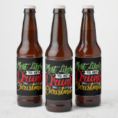 waarschijnlijk drink kerstfeest bier etiket (Flessen)