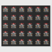 Waarschijnlijk Drink u alle Tequila Funny Xmas Cadeaupapier (Vlak)