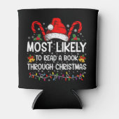 Waarschijnlijk een boek lezen tot en met Kerstmis Blikjeskoeler (Voorkant)