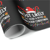 Waarschijnlijk een boek lezen tot en met Kerstmis Cadeaupapier (Rol Hoek)