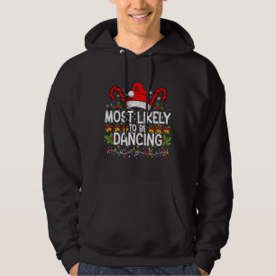 Waarschijnlijk een dansende bijpassende familie hoodie