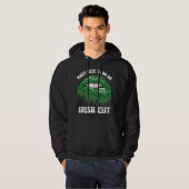 Waarschijnlijk een Ierse exit lippen doen Hoodie (Voorkant volledig)