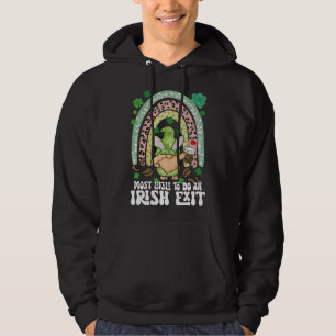 Waarschijnlijk een Ierse exit regenboog kabouter Hoodie