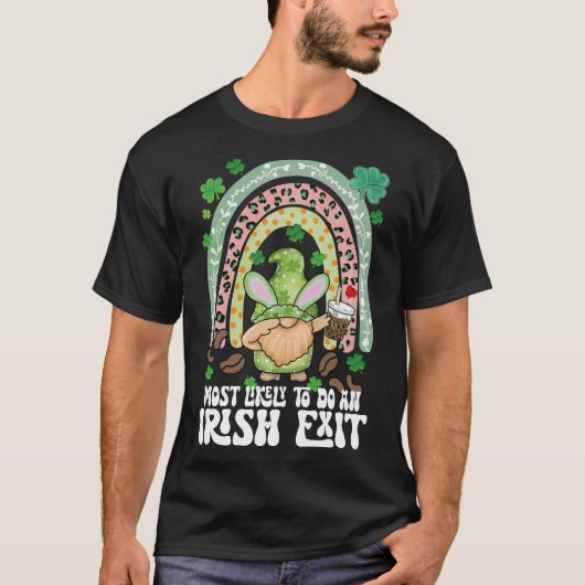 Waarschijnlijk een Ierse exit regenboog kabouter T-shirt (Voorkant)
