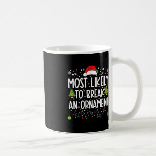 Waarschijnlijk een Ornament te breken leuk familie Koffiemok