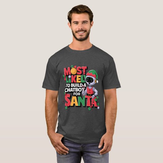 🤖Waarschijnlijk gaat deze persoon een chatbot voo T-shirt (Voorkant volledig)