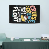 Waarschijnlijk gaat het met de Float Cruise Crew Spandoek (Beurs)