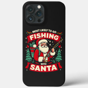 Waarschijnlijk gaat u Gevist met Kerstman, Kerstmi Case-Mate iPhone Case