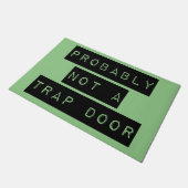 Waarschijnlijk geen baanbreker deurmat (Schuin)